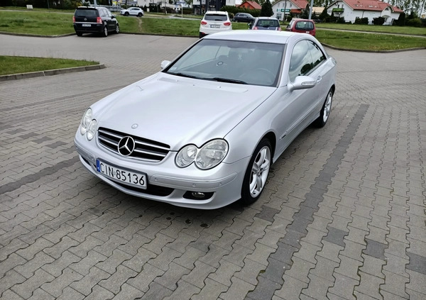 Mercedes-Benz CLK cena 37900 przebieg: 172995, rok produkcji 2008 z Inowrocław małe 191